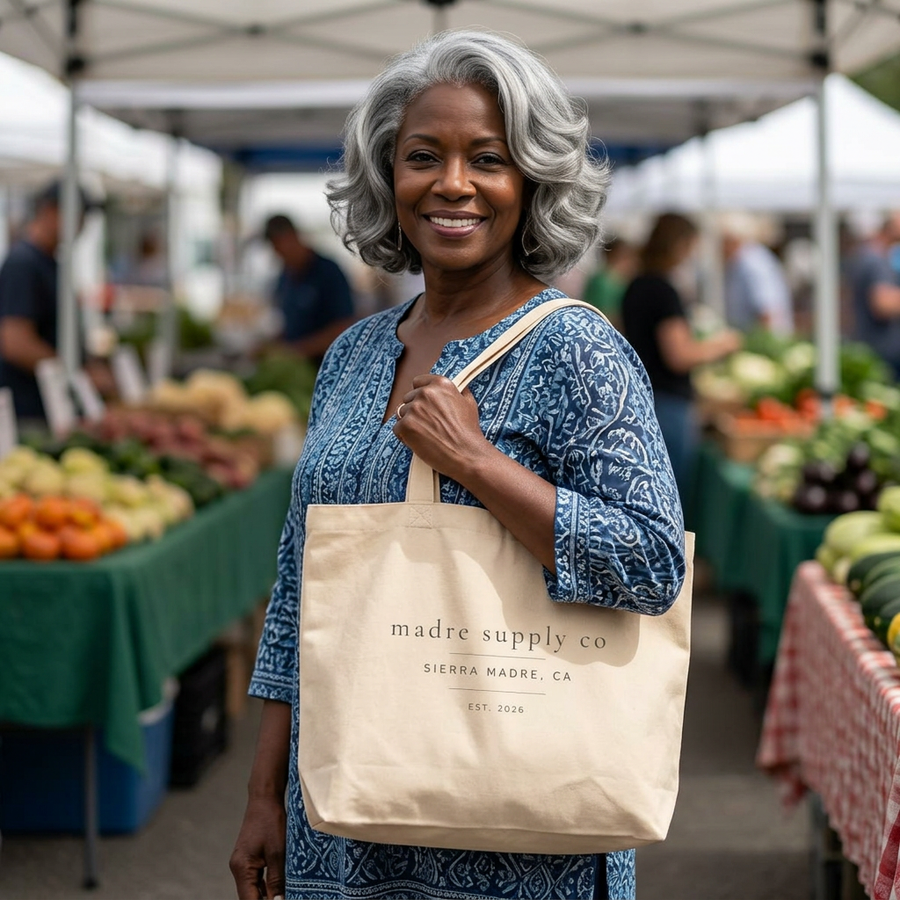 madre supply co organic tote